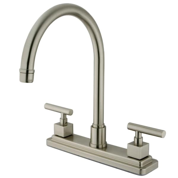KS8798CQLLS Claremont Centerset Kitchen Faucet, Brushed Nickel